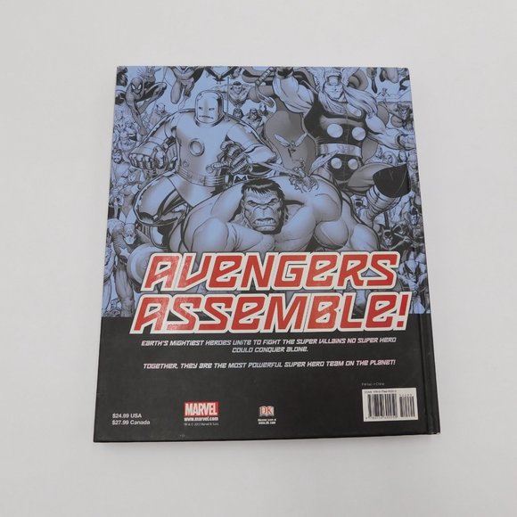 The Avengers: The Ultimate Guide to Earth's Mightiest Heroes! Marvel Hardcover - Picture 2 of 2